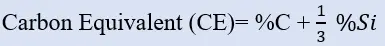 Carbon Equivalent in Cast Iron