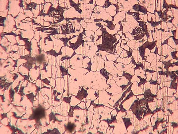 air qunched sample